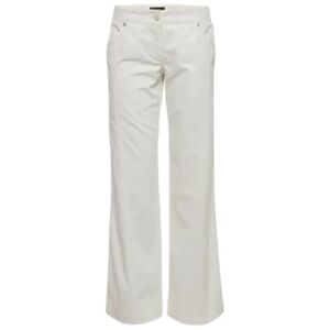 Chanel Vintage , Pre-owned Cotton bottoms ,White female, Sizes: M