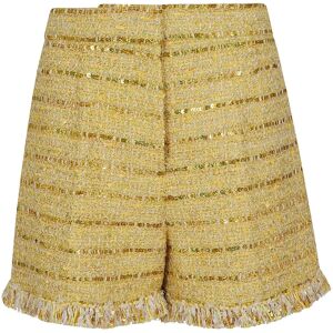 Giambattista Valli , Women's Clothing Shorts Yellow & Orange Ss24 ,Yellow female, Sizes: S, XS