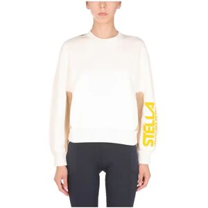 Stella McCartney , Sweatshirt With Logo ,White female, Sizes: XS