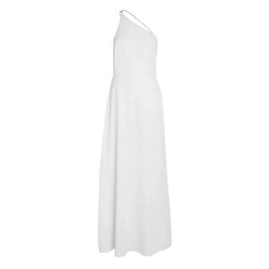 Calvin Klein , Vanilla Ice One Shoulder Maxi Dress ,White female, Sizes: XS, M, 2XS, S