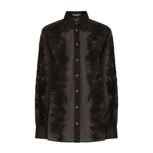 Dolce & Gabbana , Black Shirts ,Black female, Sizes: S, XS