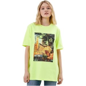 Silvian Heach , Silvian Heach T-Shirts ,Yellow female, Sizes: S