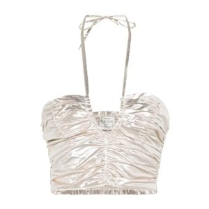 Forte Forte , Forte Forte Top Silver ,Gray female, Sizes: XS