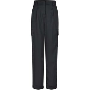 Riani , Leisure Pants with Patch Pockets ,Black female, Sizes: S, XL, L, M