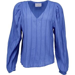 Aimée the Label , Blue Frits Blouses ,Blue female, Sizes: S, XL, XS