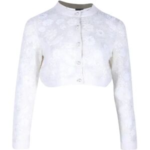 Chanel Vintage , Pre-owned Wool tops ,White female, Sizes: XS