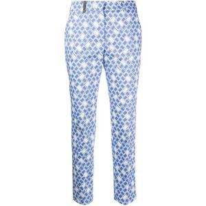 Peserico , Chinos ,Blue female, Sizes: L, XL