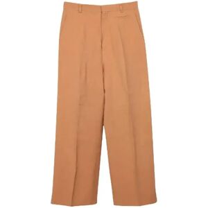 Jacquemus Pre-owned , Pre-owned Wool bottoms ,Orange female, Sizes: M