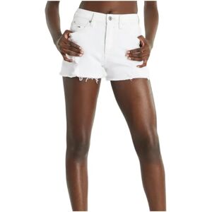 Tommy Hilfiger , Short Blanco Hot Pant Tommy Jeans ,White female, Sizes: W25, W27, W26