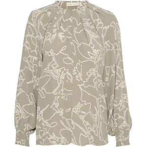 InWear , Printed Blouse with Puff Sleeves ,Multicolor female, Sizes: XL, M, XS, L, 2XL, 3XL, S, 2XS