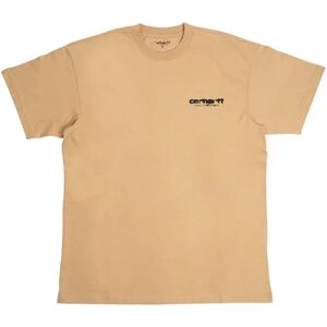 Carhartt Wip , Casey Cotton Tee ,Beige female, Sizes: XS, M, S