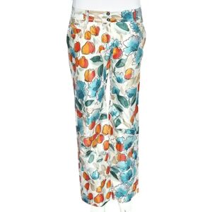 Dolce & Gabbana Pre-owned , Pre-owned Silk bottoms ,Multicolor female, Sizes: M