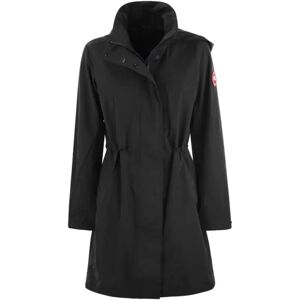 Canada Goose , Belcarra Jacket - Longline, Adjustable Sleeves, Drawstring Waist ,Black female, Sizes: XS