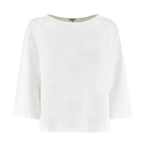 Aspesi , Womens Clothing Knitwear Bianco/white Ss24 ,White female, Sizes: L, XS, S