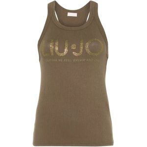 Liu Jo , Liu Jo T-shirts and Polos Green ,Green female, Sizes: S, M