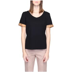 Alviero Martini 1a Classe , T-Shirts ,Black female, Sizes: M, S, L