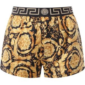 Versace , Women Clothing Shorts Gold Aw23 ,Yellow female, Sizes: 2XL