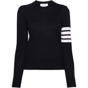 Thom Browne , Thom Browne Sweaters Blue ,Blue female, Sizes: XS, 2XS, 3XS