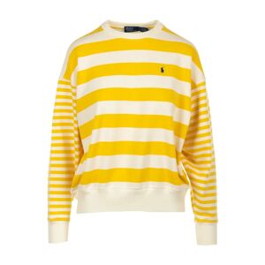 Ralph Lauren , Yellow Long Sleeve Sweatshirt ,Yellow female, Sizes: XS
