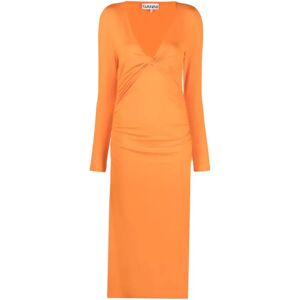 Ganni , Summer Dress ,Orange female, Sizes: XS, S, M