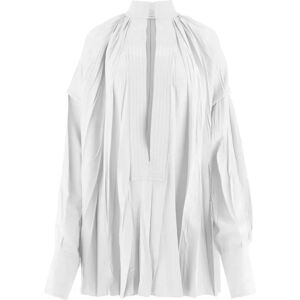 Salvatore Ferragamo , Blouses Shirts ,White female, Sizes: S