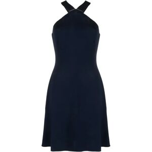 Ralph Lauren , Jinett sleeveless day dress ,Blue female, Sizes: XS