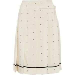 N21 , Fabric Skirt ,Beige female, Sizes: S, XS