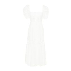 Charo Ruiz Ibiza , Elegant Long Spiana Dress ,White female, Sizes: XS, XL, L