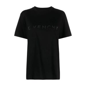 Givenchy , Black T-shirts and Polos ,Black female, Sizes: XS