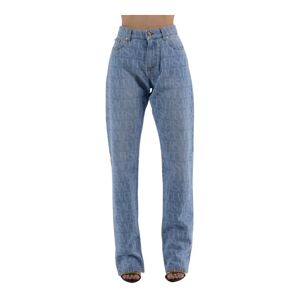 Versace , Loose-fit Jeans ,Blue female, Sizes: W34, W32, W30