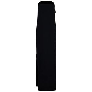 Tom Ford , Black Silk Georgette Bustier Dress ,Black female, Sizes: XS