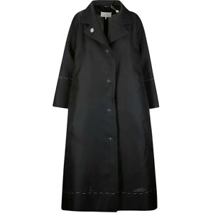 Maison Margiela , Stylish Coat for Men/Women ,Black female, Sizes: XS