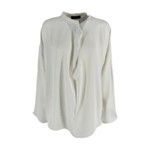 Fabiana Filippi , White Women Shirt with Monile Details ,White female, Sizes: M