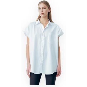 Gaëlle Paris , Stylish Shirt Camicia Over ,White female, Sizes: XS