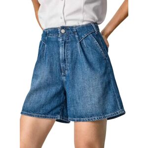 Pepe Jeans , Shorts Stella Adapt for Women ,Blue female, Sizes: W26, W27, W28, W25