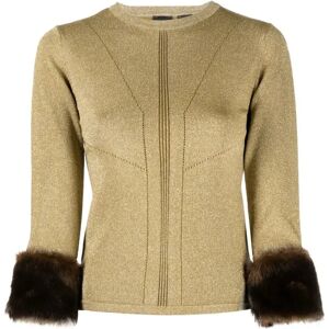 Pinko , Pinko Sweaters Beige ,Beige female, Sizes: M