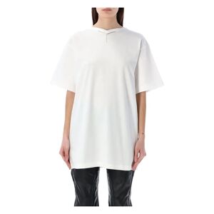 Y/Project , Unisexs Clothing T-Shirts Polos Optic White Ss24 ,White female, Sizes: M, S, L