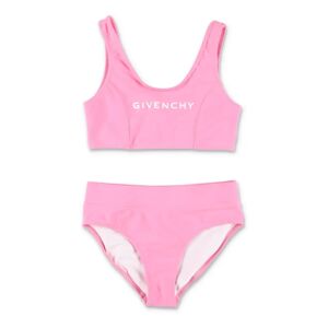 Givenchy , Flamingo Pink High-Waisted Bikini ,Pink female, Sizes: 10 Y, 12 Y