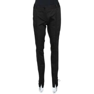 Dolce & Gabbana Pre-owned , Pre-owned Cotton bottoms ,Black female, Sizes: M