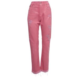Dolce & Gabbana Pre-owned , Pre-owned Denim jeans ,Pink female, Sizes: S