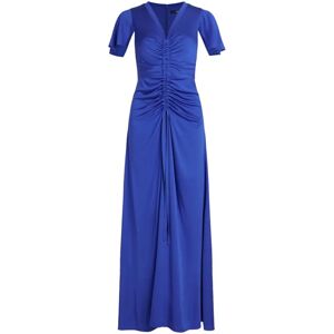Karl Lagerfeld , Ruched maxi dress ,Blue female, Sizes: XS, S, M