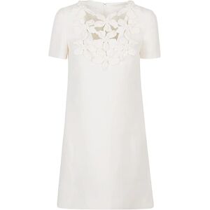 Valentino , Valentino Dresses White ,White female, Sizes: XS