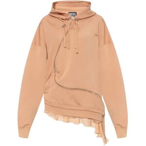 Diesel , F-Banazip hoodie ,Beige female, Sizes: XS