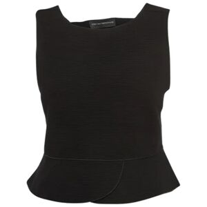 Armani Pre-owned , Pre-owned Knit tops ,Black female, Sizes: M