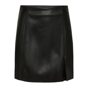 Bruuns Bazaar , Leather Skirts ,Black female, Sizes: 2XL, M, S, XL