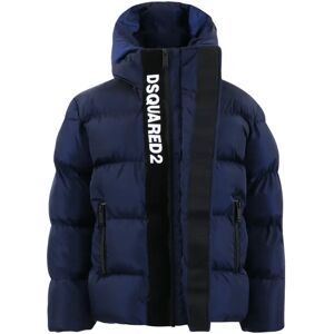 Dsquared2 , Winterjackets ,Blue unisex, Sizes: 8 Y