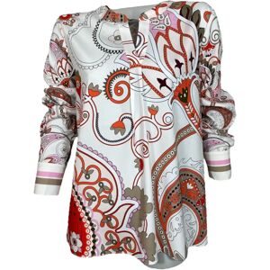 Herzen's Angelegenheit , Silk Blouse Stretch Straight Cut ,Multicolor female, Sizes: S, XL, M