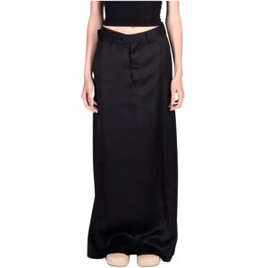 MM6 Maison Margiela , Viscose Skirts Collection ,Black female, Sizes: S, XS, L