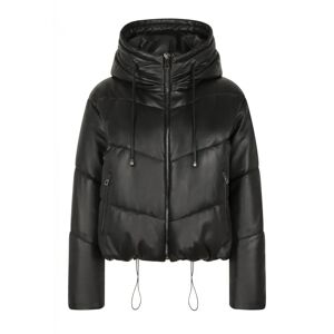 Cycas D’or , Icy Puffer Winter Jacket ,Black female, Sizes: M, L, S, XL