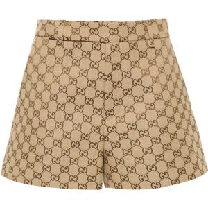 Gucci , Gucci Fashion Shorts Camel ,Brown female, Sizes: S